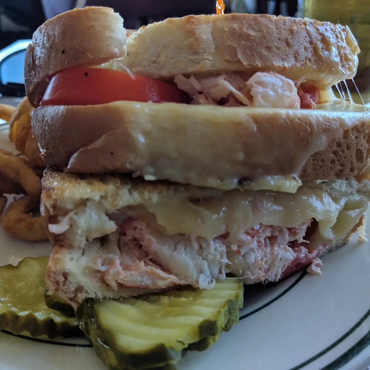 Lobster & Grilled Havarti Cheese Sandwich