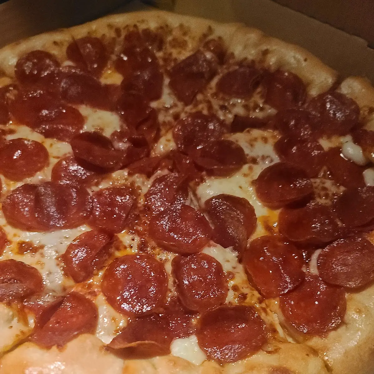 Stuffed Crust Pepperoni Pizza