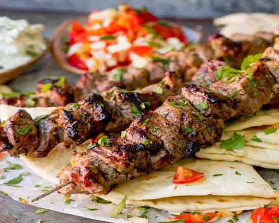 Lamb Souvlaki, Fred's Off Bassett