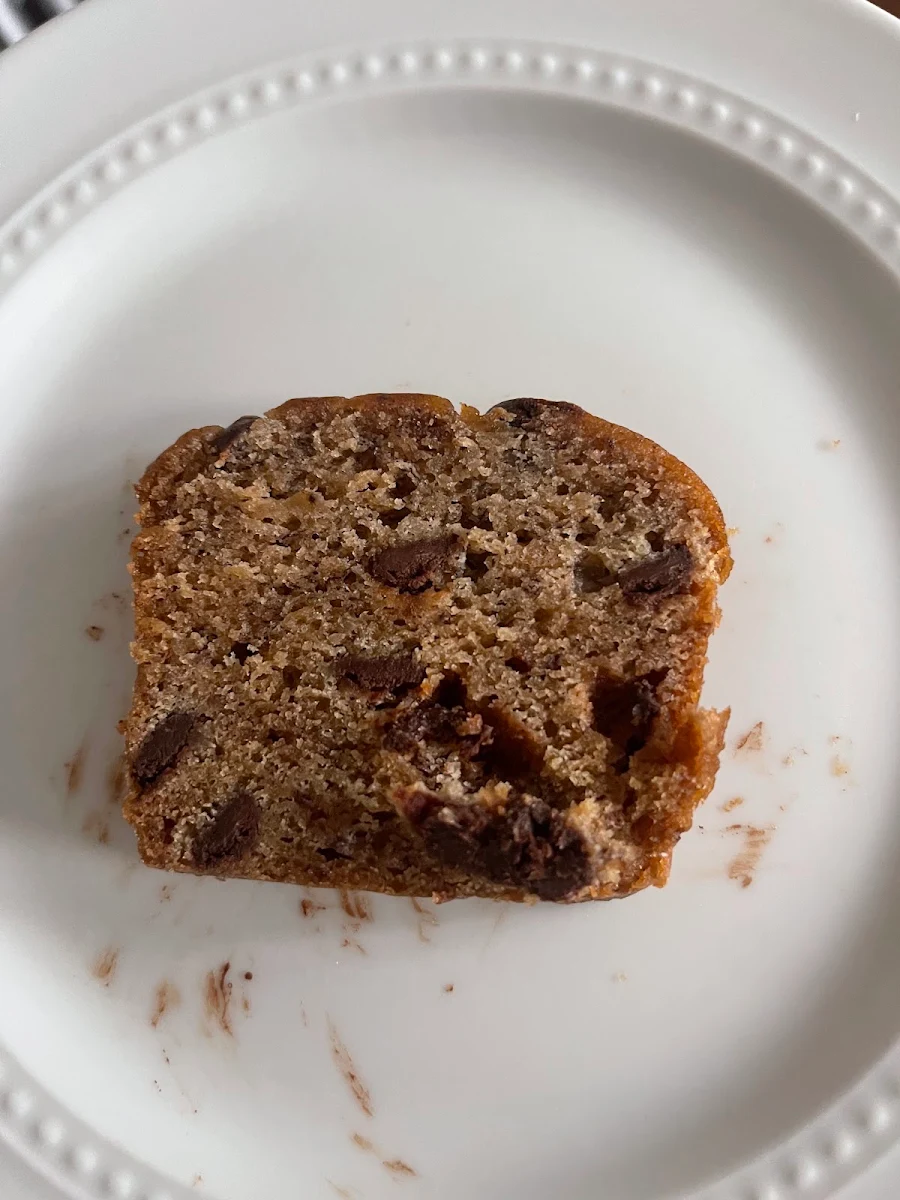 Chocolate Chip Banana Bread Loaf