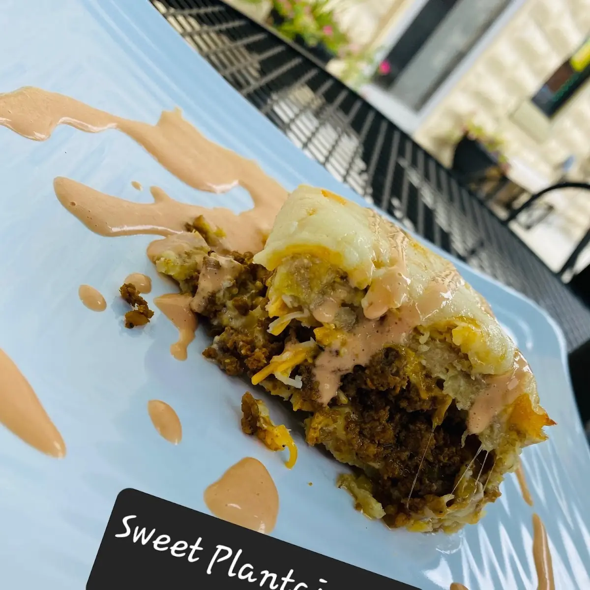 Sweet Plantain Pie not Available Daily