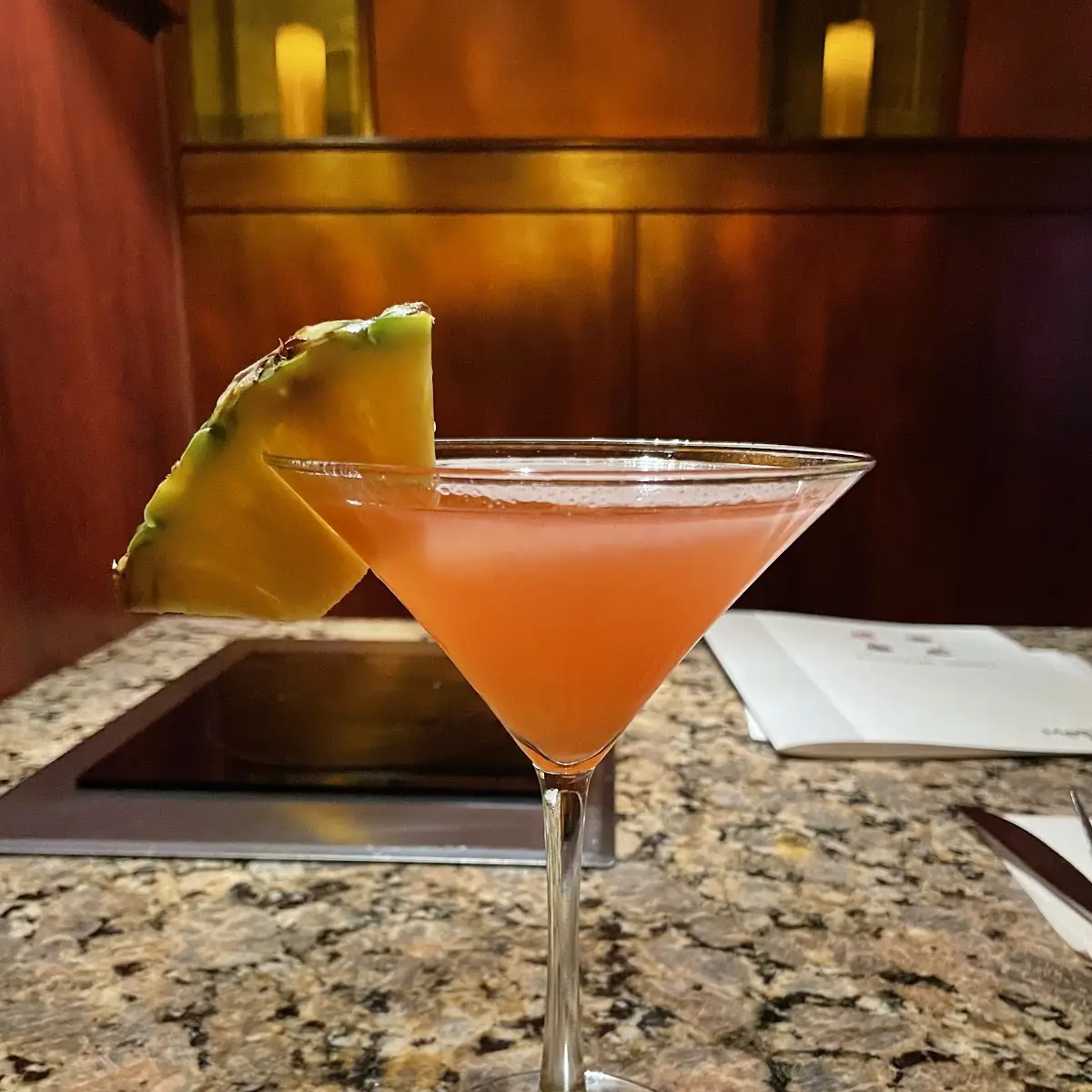 Strawberry Blonde Martini