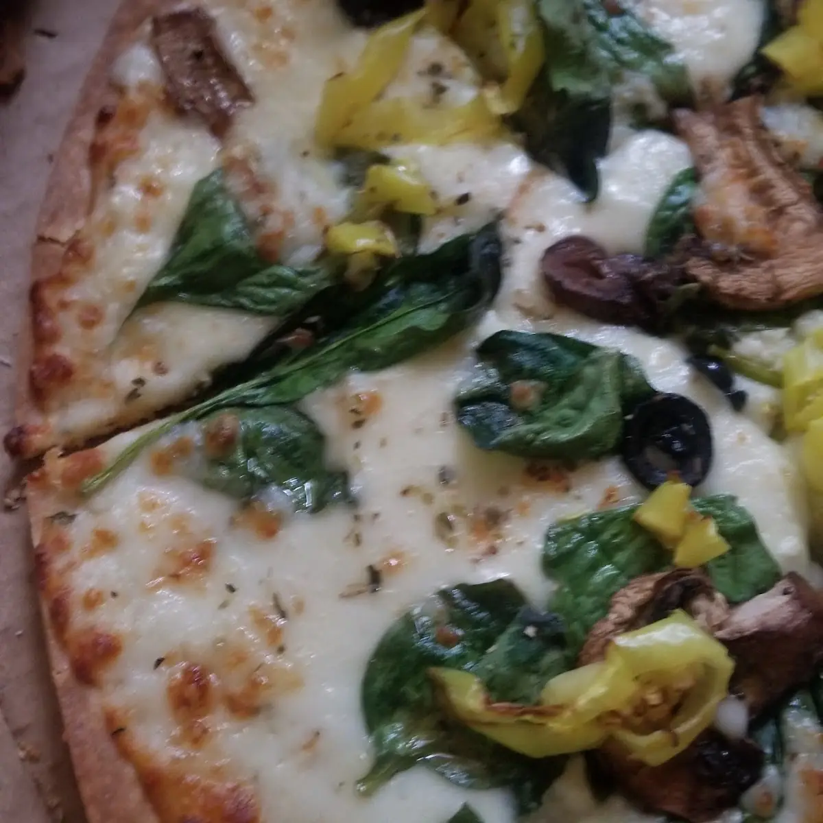 Veggie Pizza- Very Light Toppings