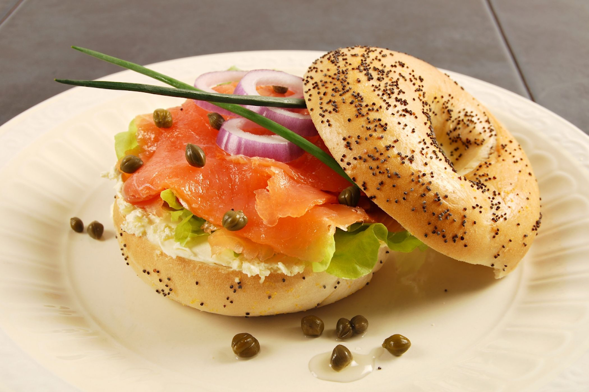 Keto Lox & Cream Cheese Bagel