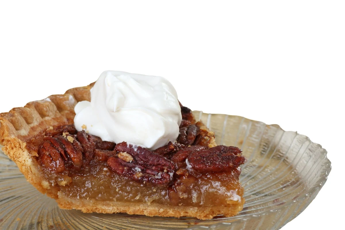Keto Pecan Pie Slice