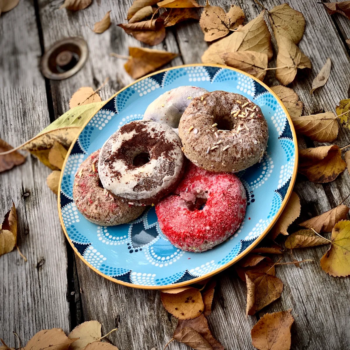 Keto Raspberry Donut
