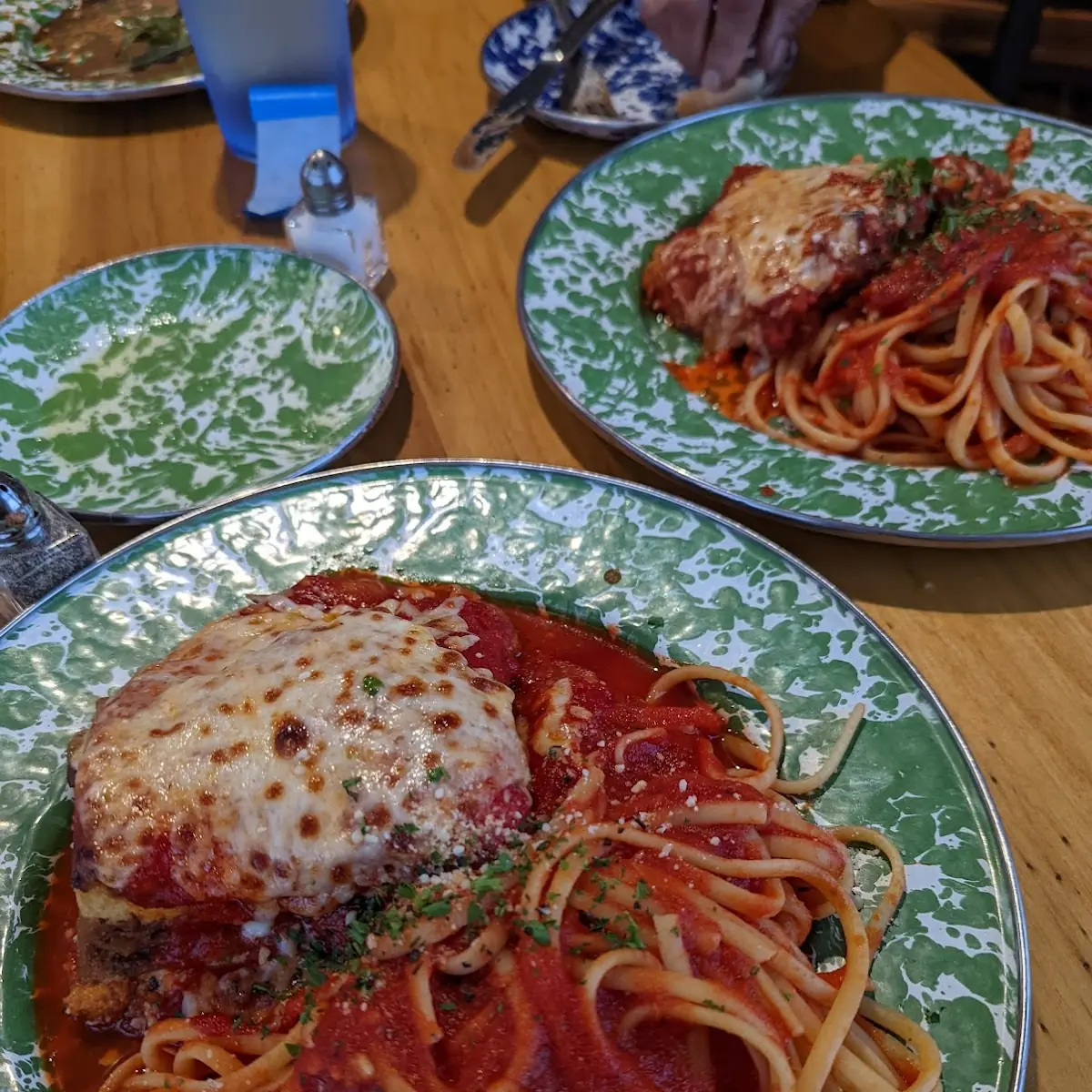 Baked Eggplant Parmigiana with Pasta
