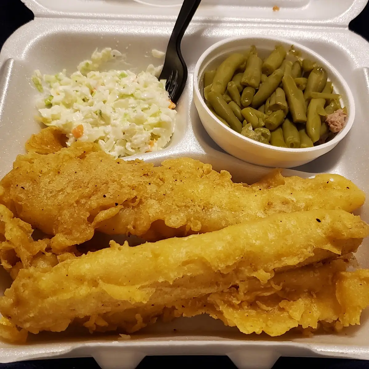 Battered Fish Dinner