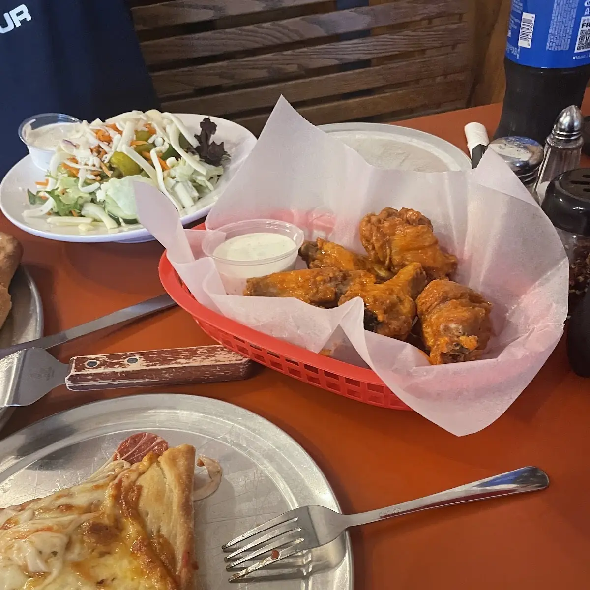 Sicilian Pizza Wings & Salad Dressing