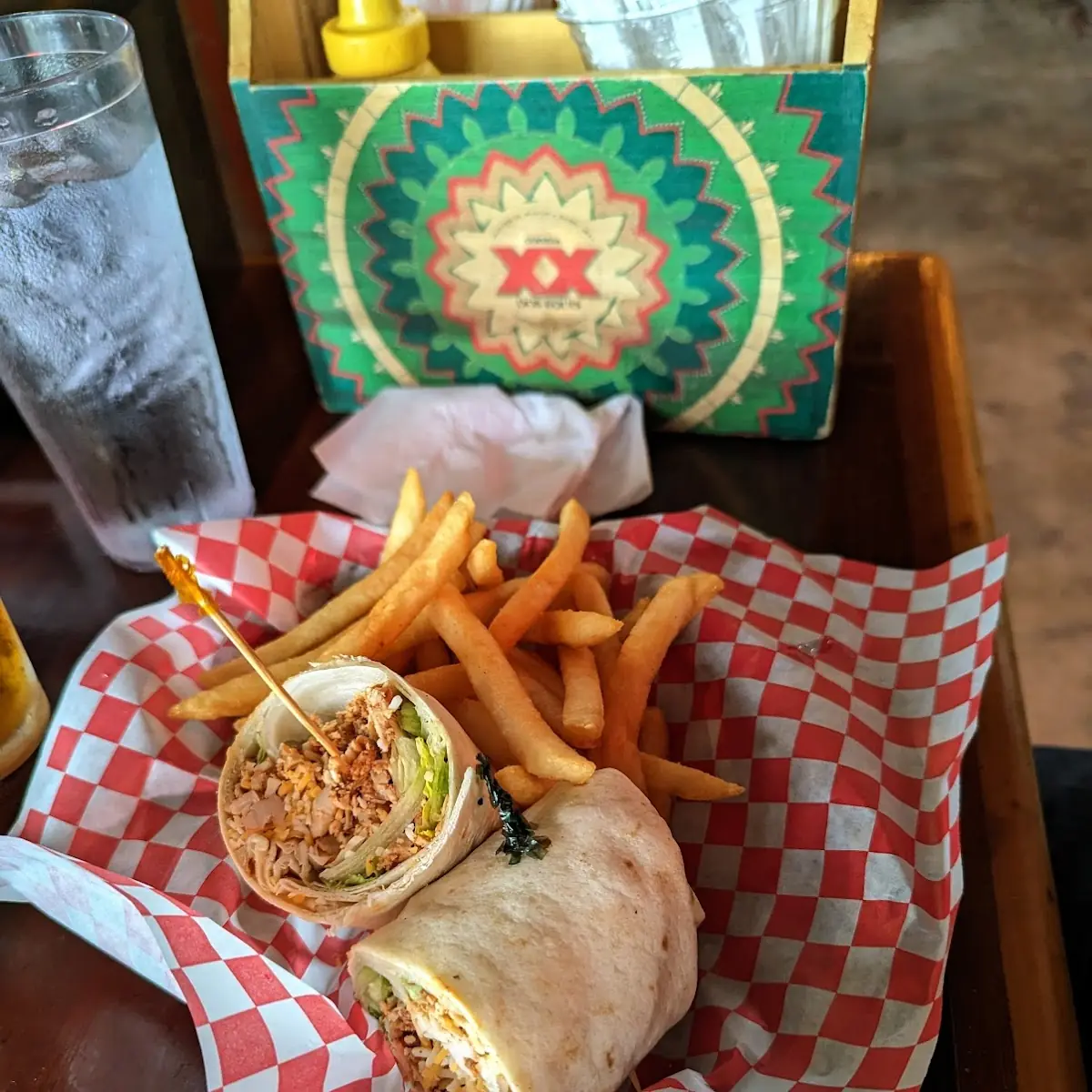 Smoked Buffalo Chicken Wrap