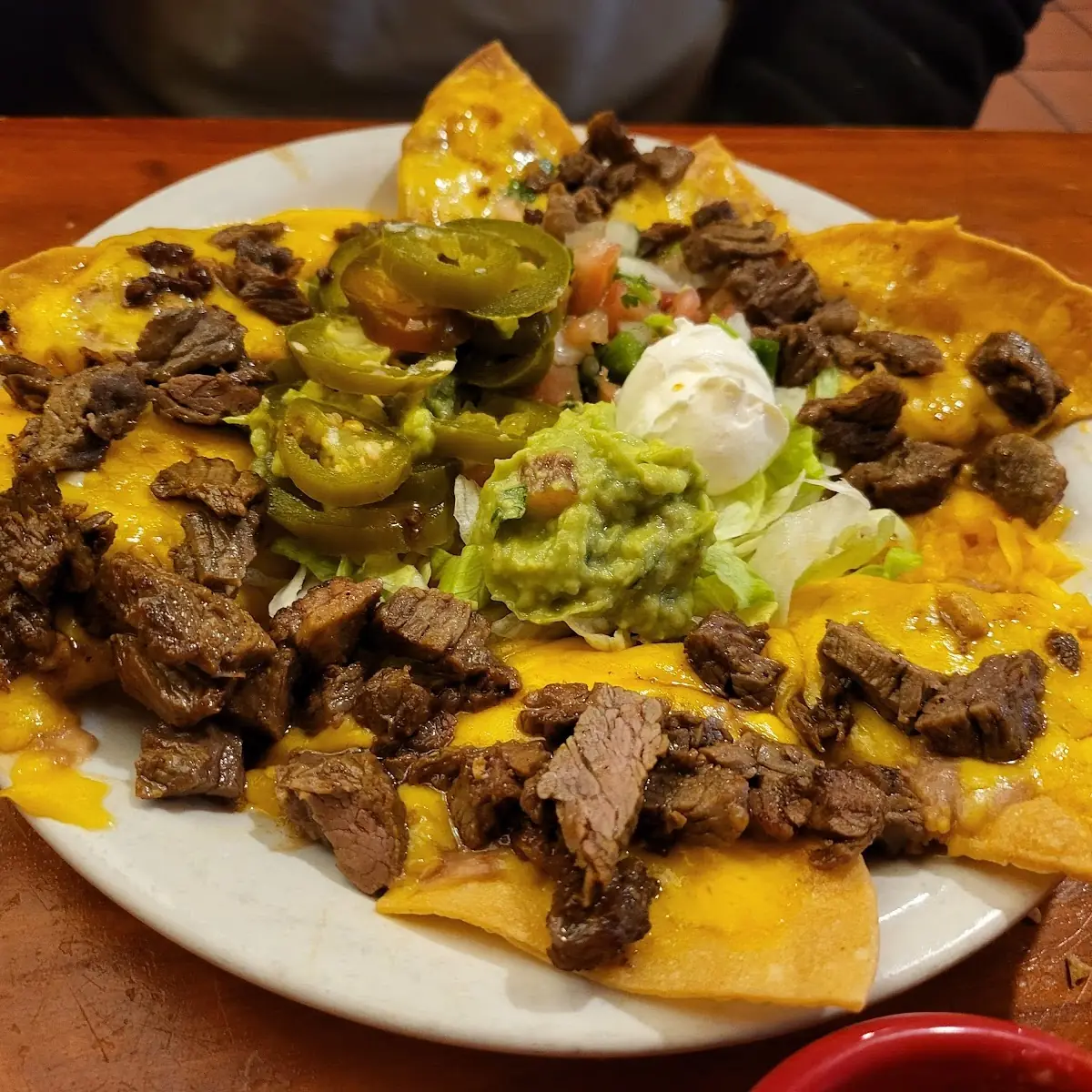 Bean & Cheese Nachos
