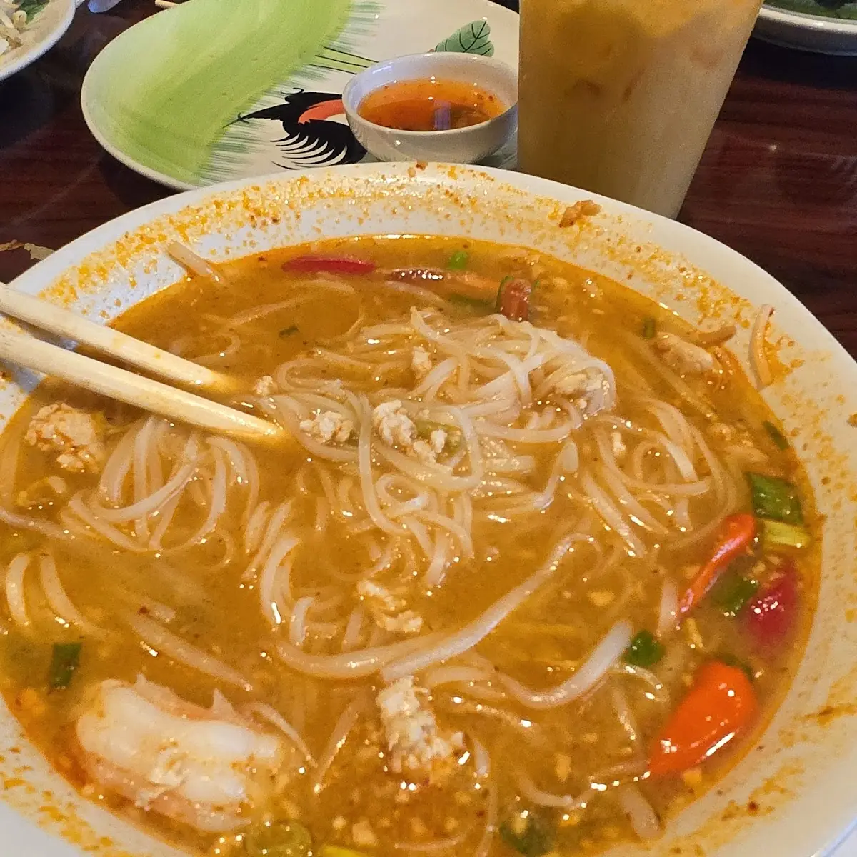 Tom Yam Noodle Soup