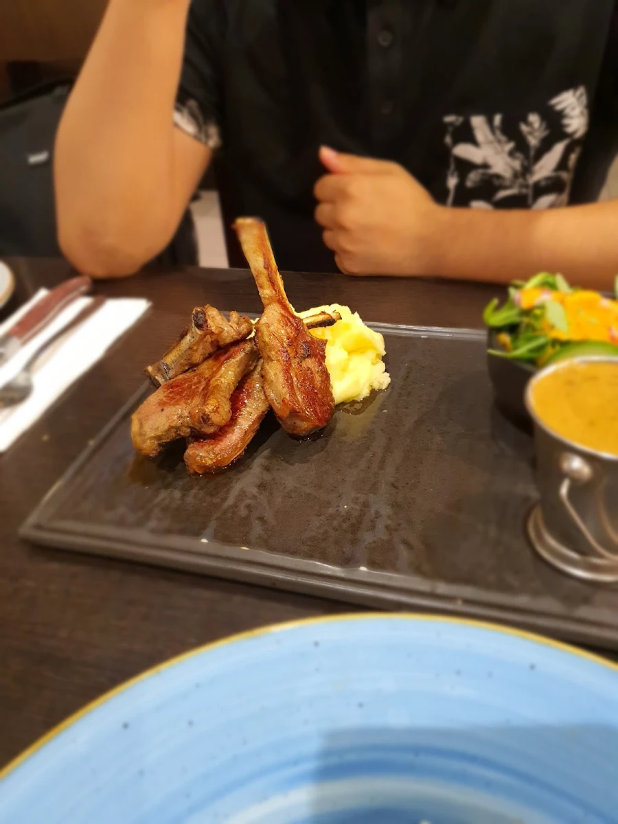 Lamb Cutlet, SparQling Pizza & Grill