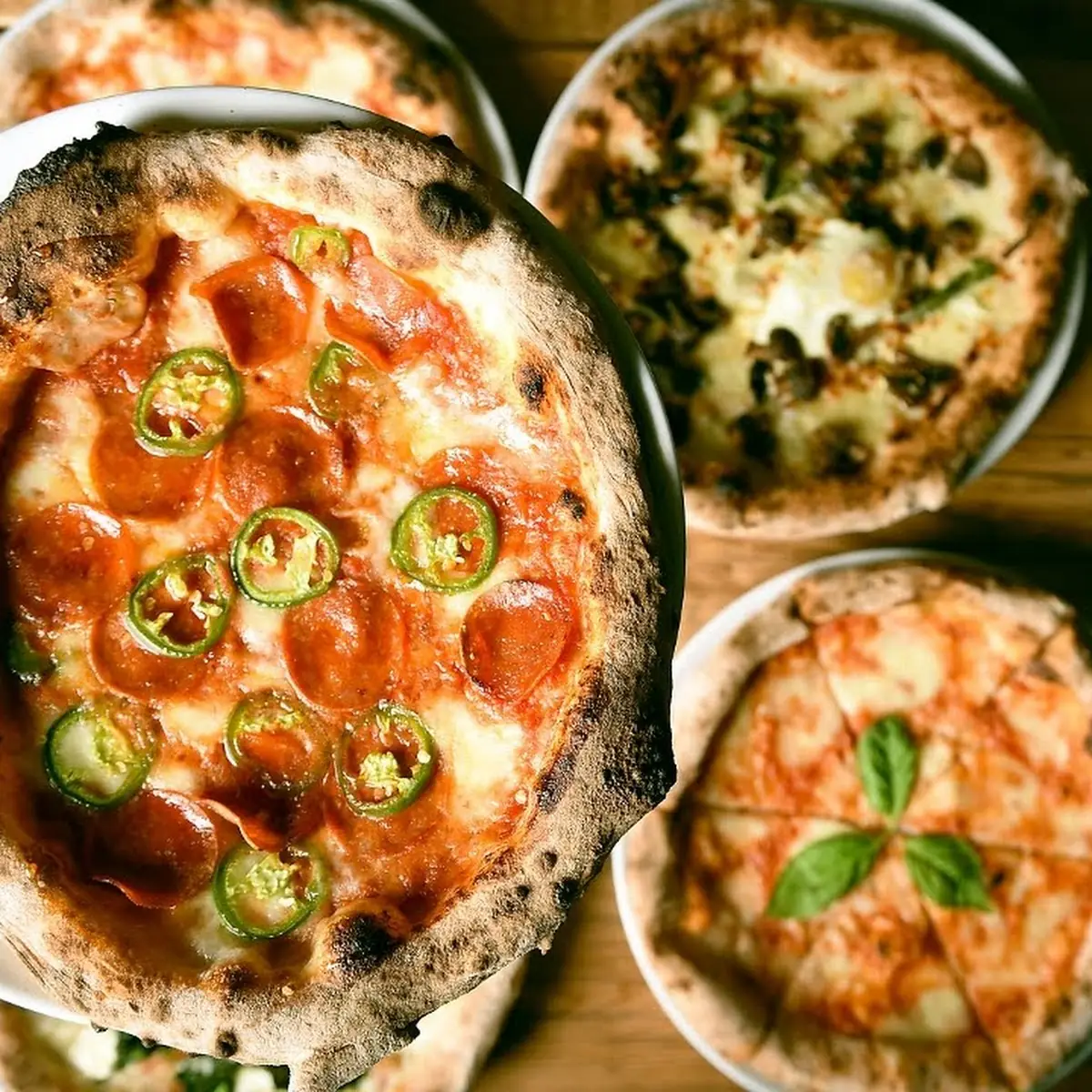 Burrata Margherita Pizza