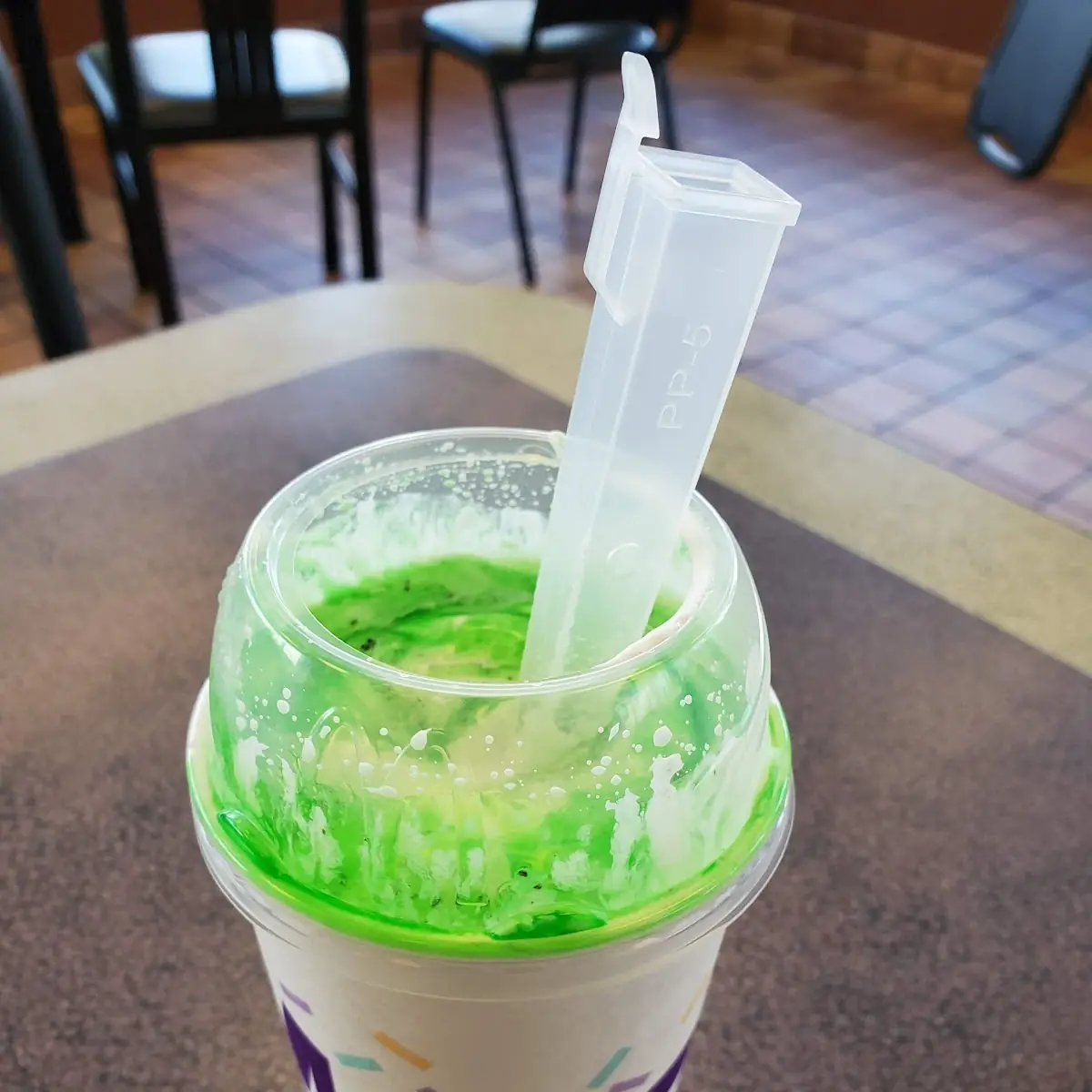 Shamrock Oreo Mcflurry