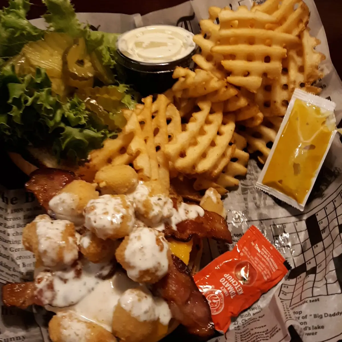 121 Burger and Waffle Fries