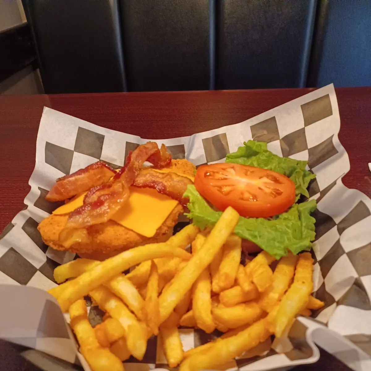 Chicken Club Sandwich Fried