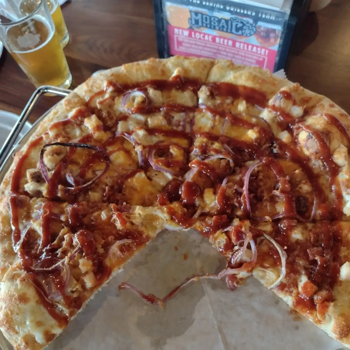 BBQ Chicken Pizza