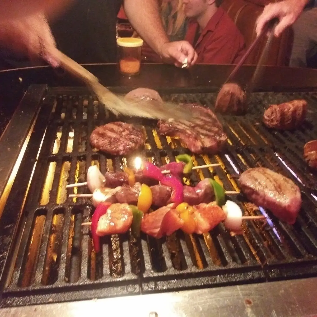 Fresh Grilled Sirloin Steak and Veggie