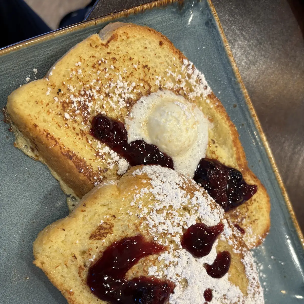 French Toast with Mixed Berry Compote
