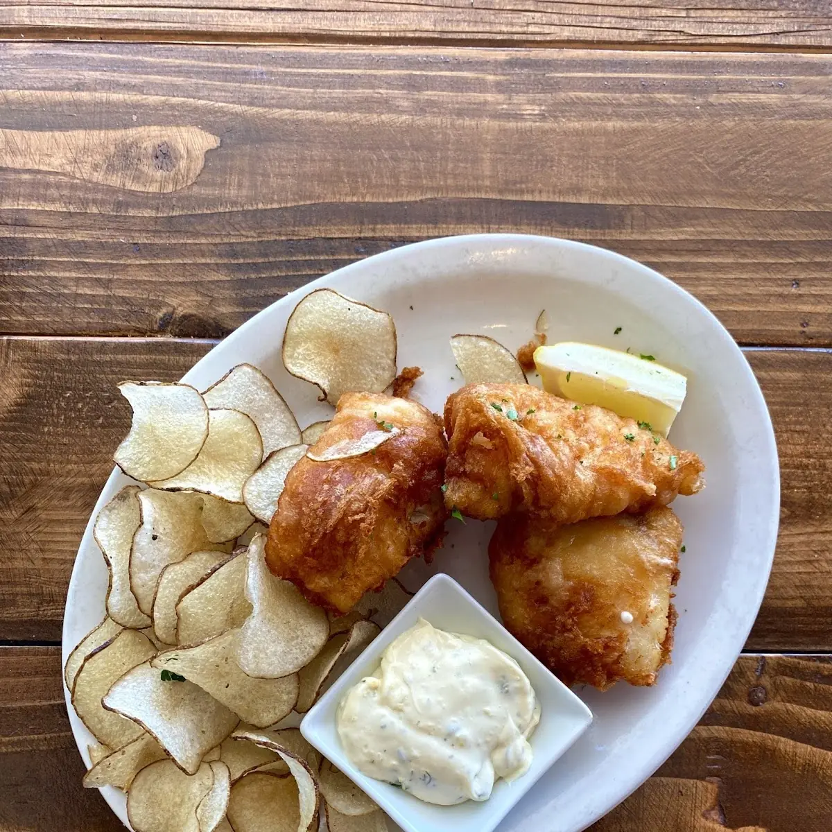 Beer-battered Brie