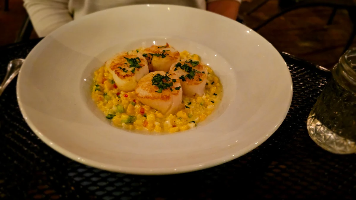 Scallop with Garlic Sauce