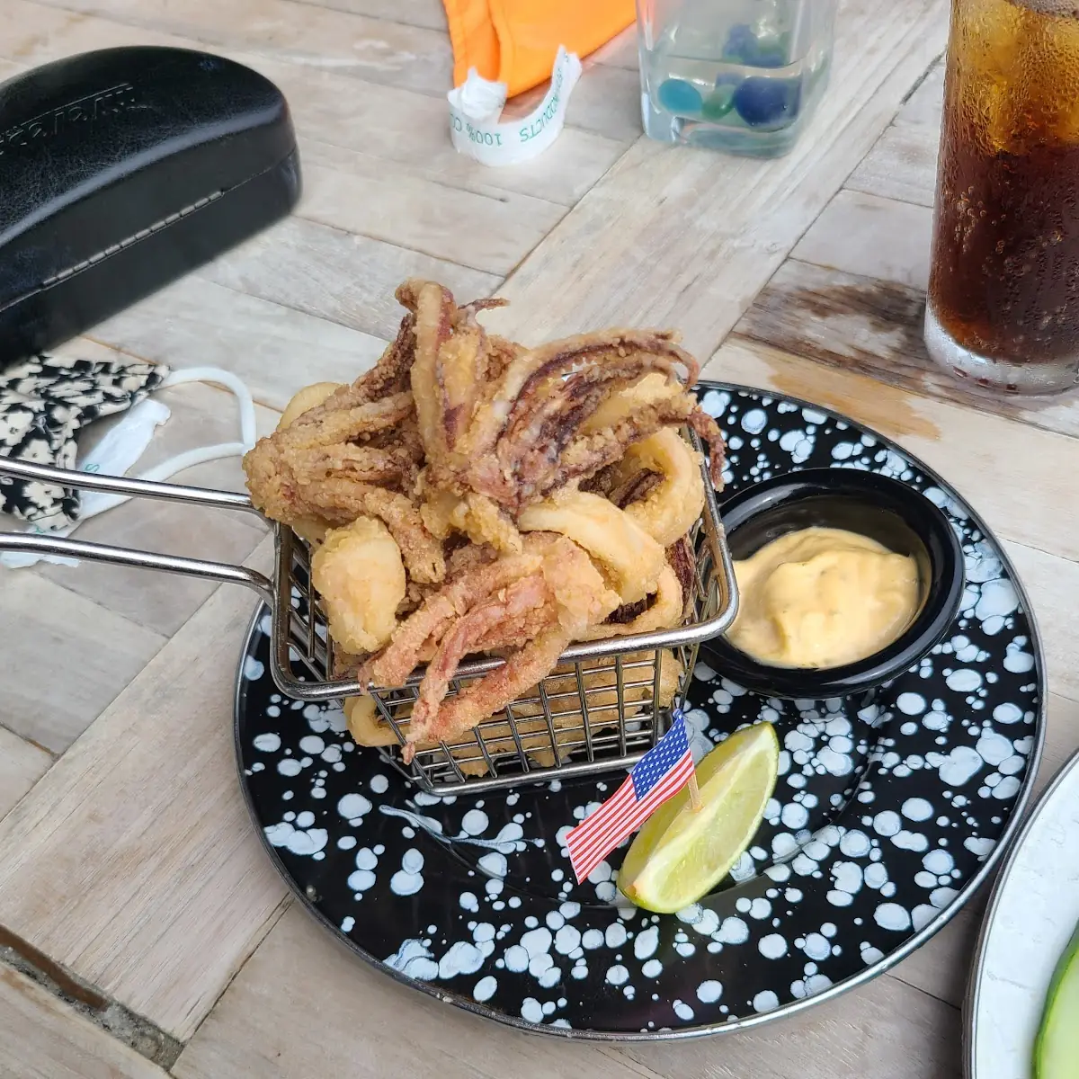 Flash-Fried Baby Calamari Basket
