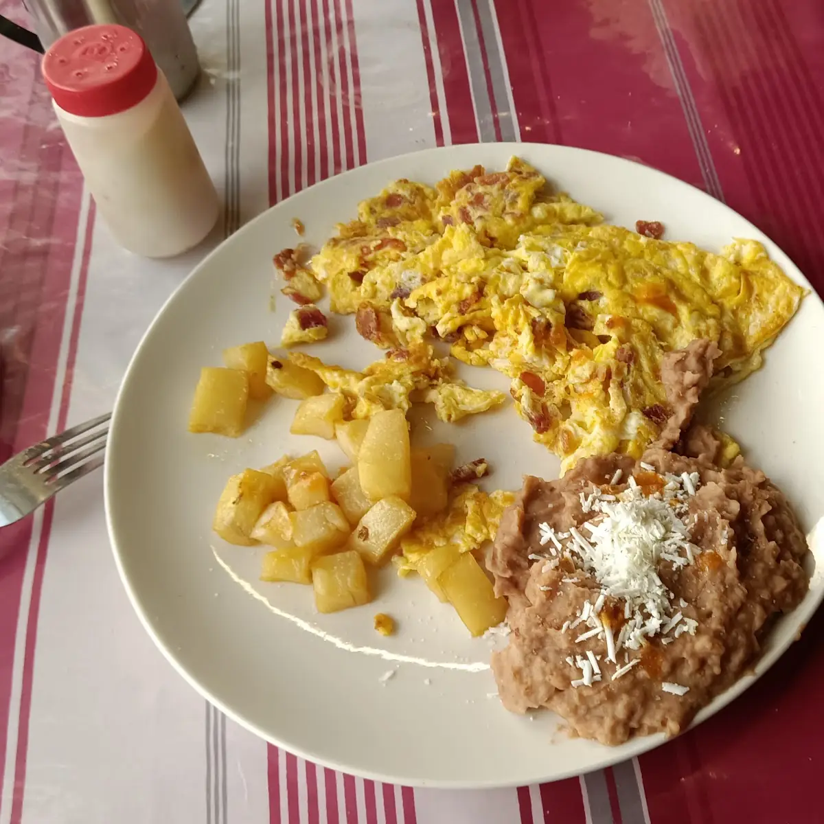 Bacon &Egg Plate