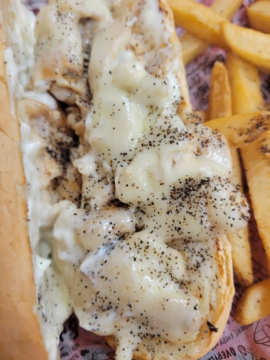 Chicken Cheesesteak Closeup