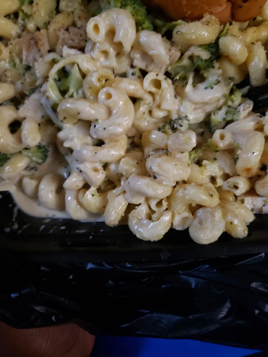 Texas Toast Chicken Alfredo Add Broccoli