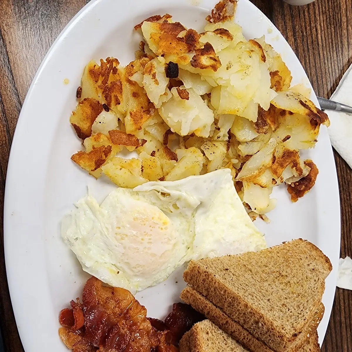 Golden Hash Brown Platter