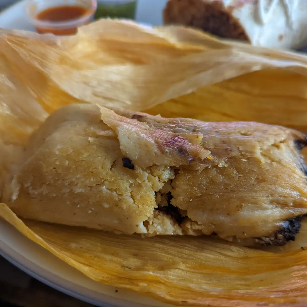Chicken Mole Tamales