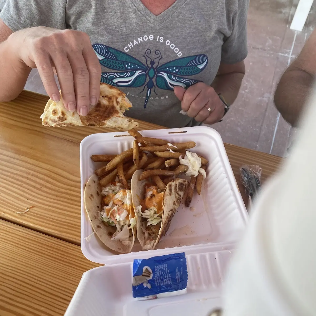 Fish Tacos Sandwich