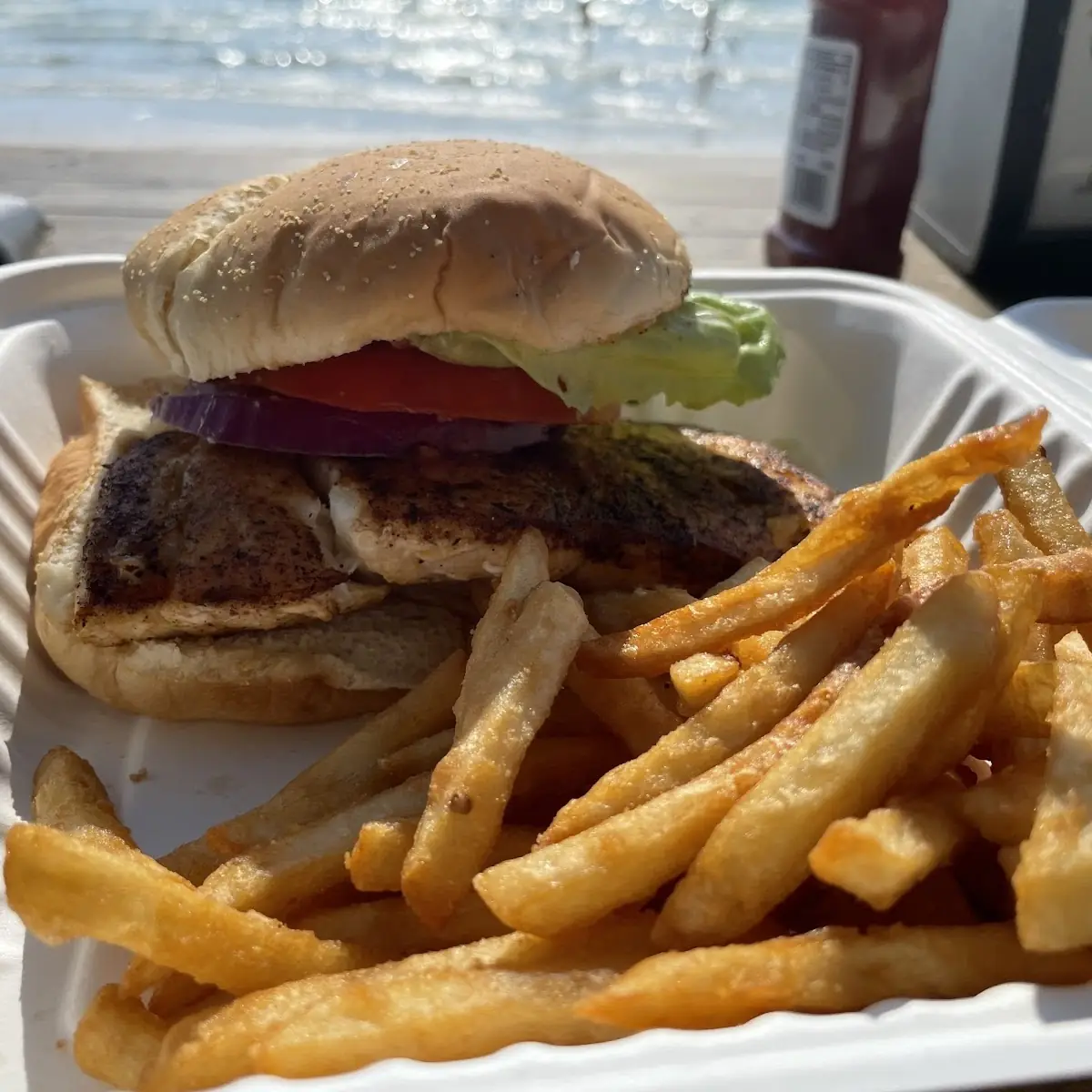 Mahi Sandwich