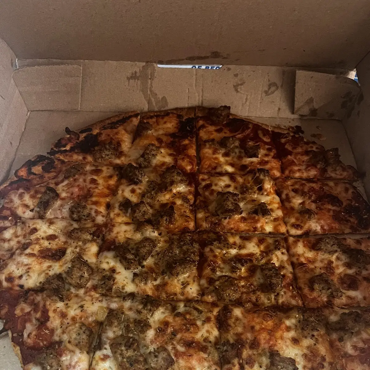 Sausage Thin Crust