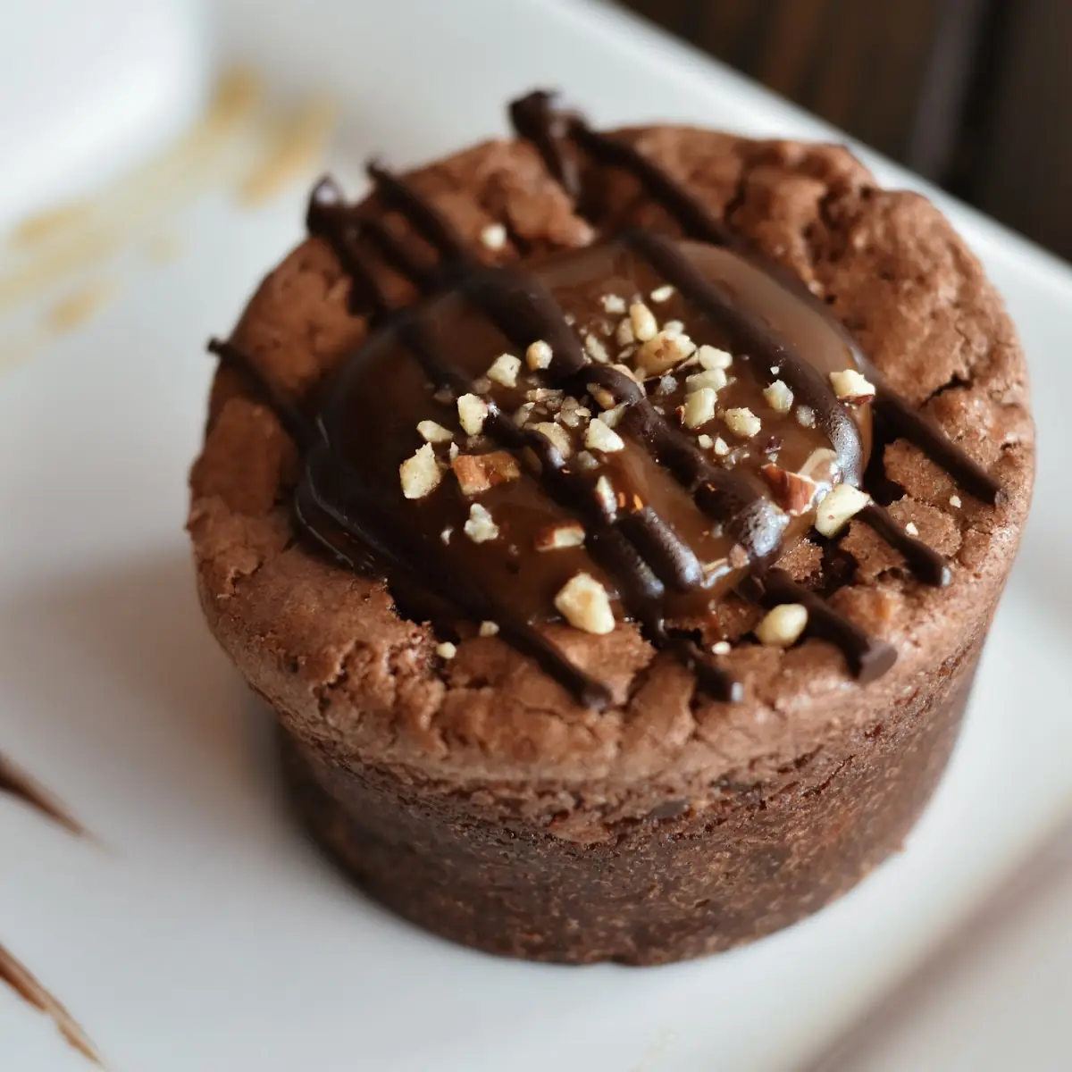 Caramel & Chocolate Lava Cake