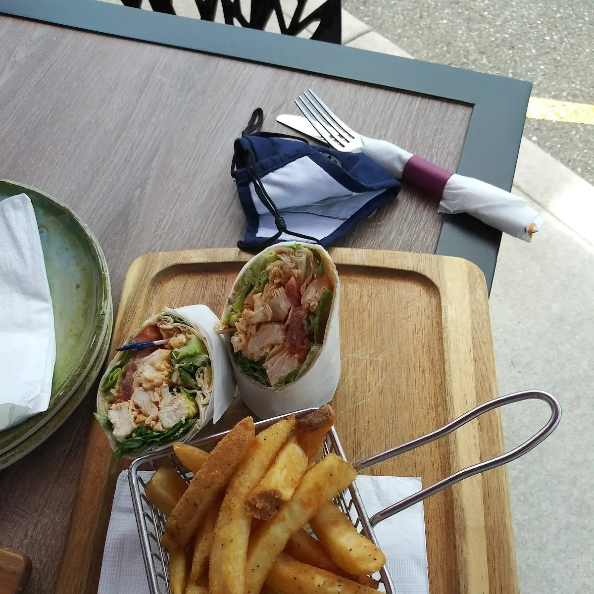 Grilled Chicken Club Wrap