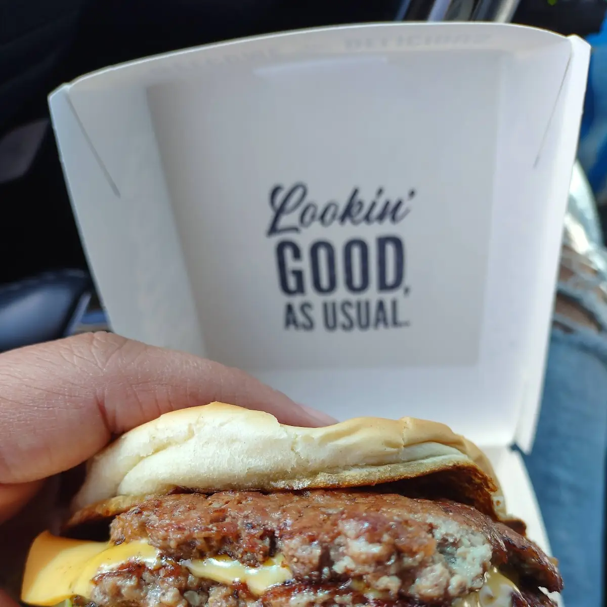 Cheese Burger with Fries with Cheese