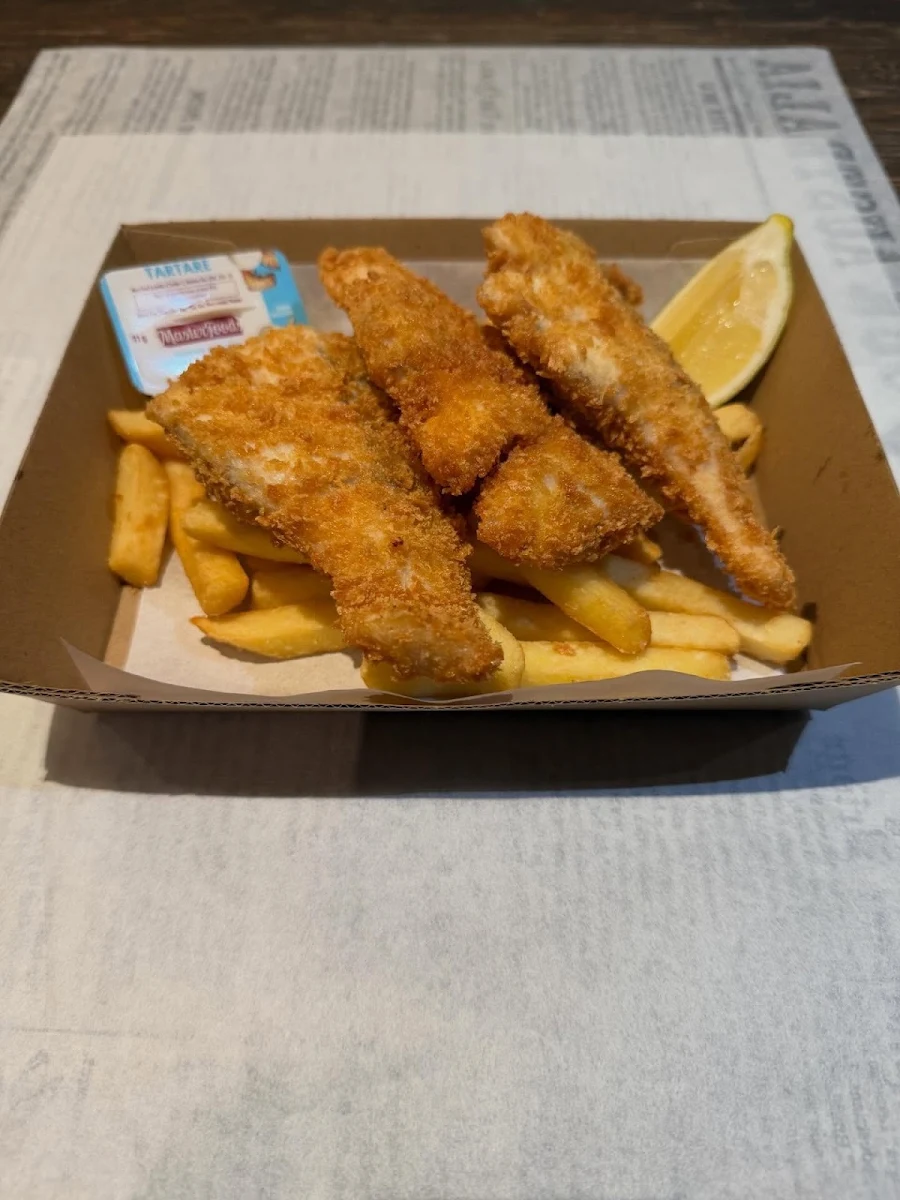 Hand Crumbed Flathead, Cream Patisserie Boulangerie