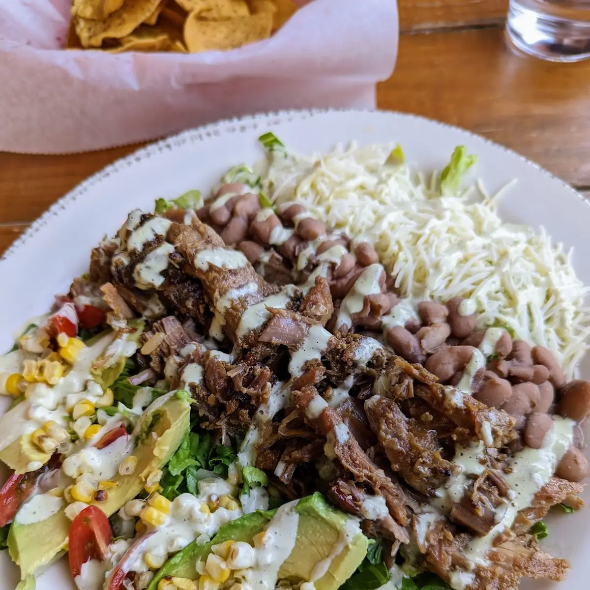 Taco Salad with Carnitas