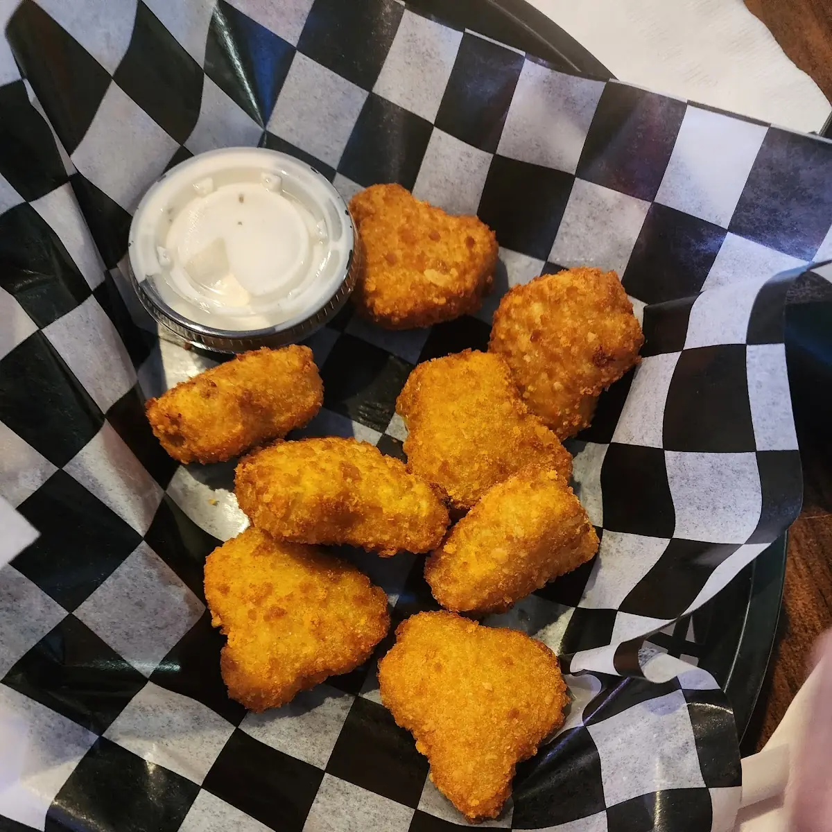 Broccoli Cheese Bites with Ranch Dip
