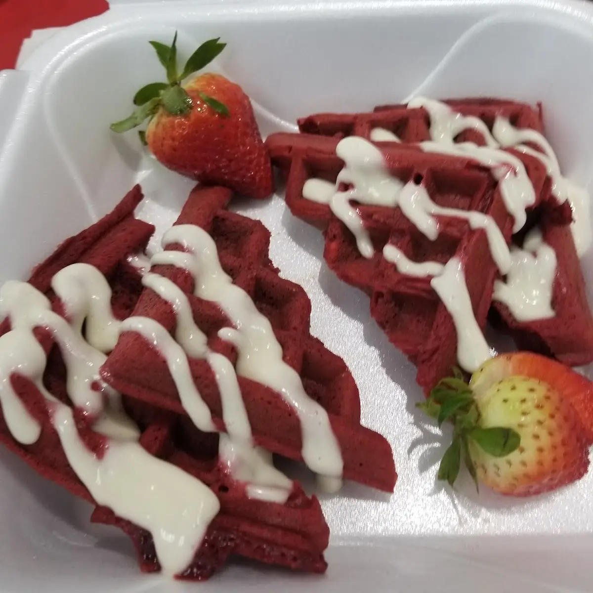 Red Velvet Waffle