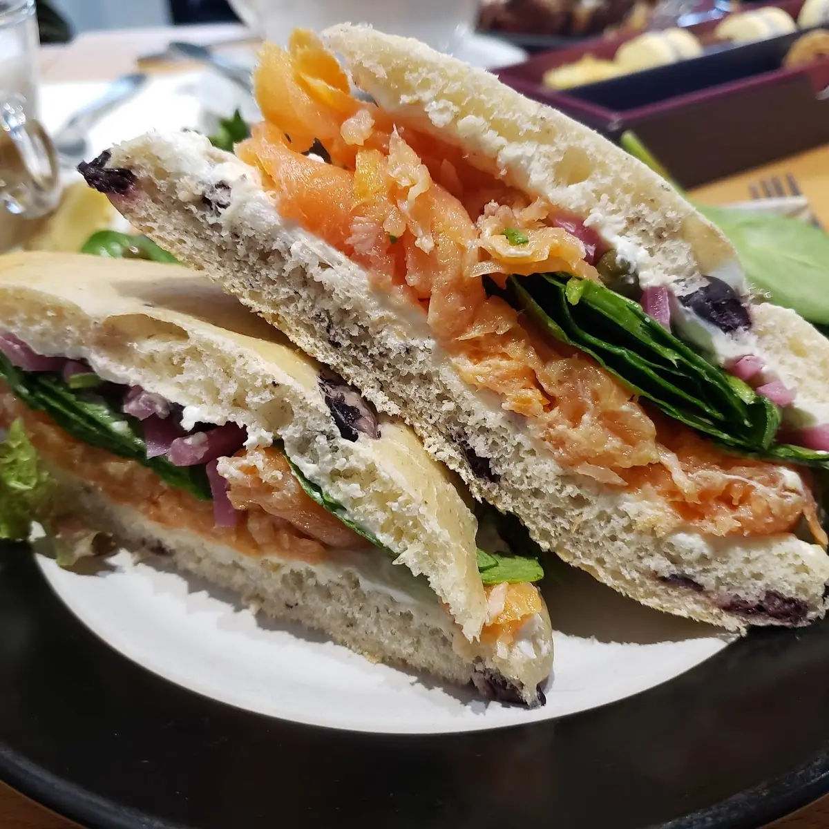Smoked Salmon Sandwich