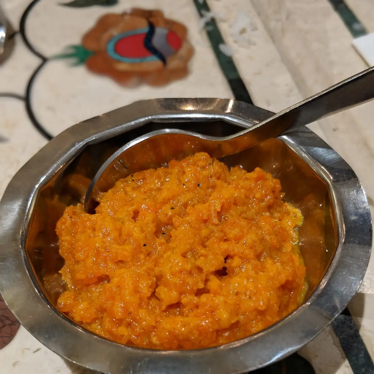 Gajar Ka Halwa Served Warm