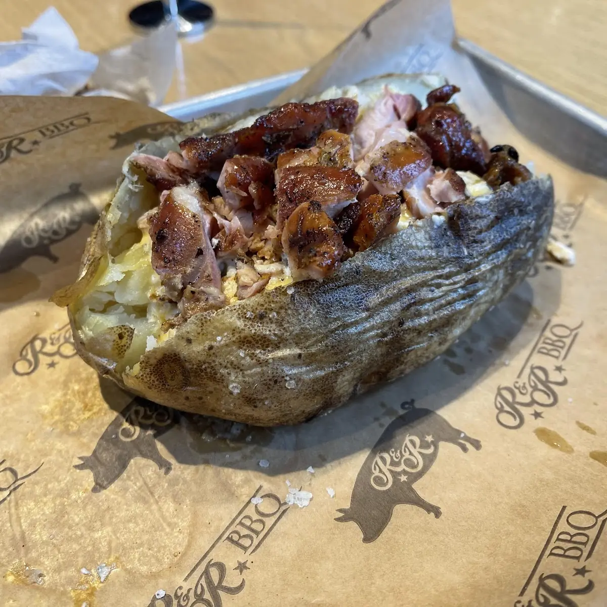 Brisket Baked Potato