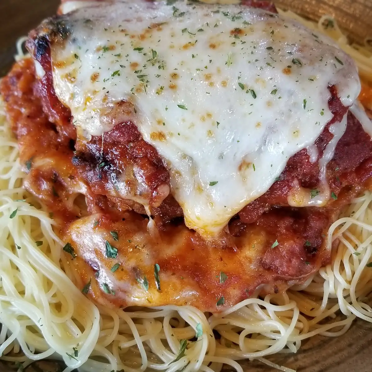 Fried Chicken Parmesan