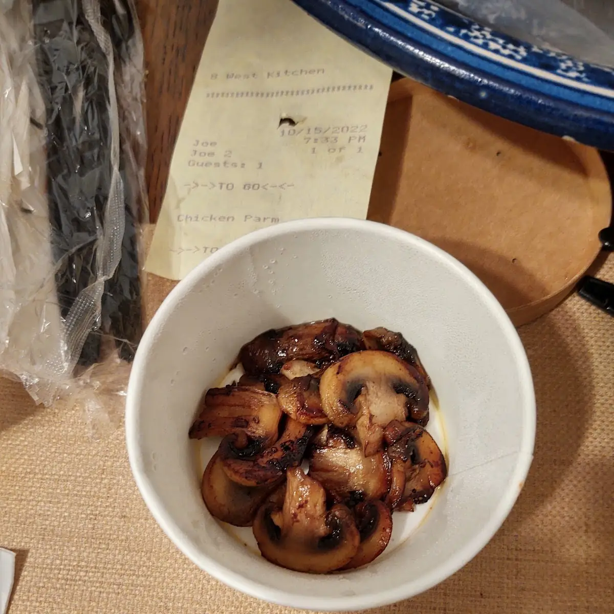 Sauteed Mushrooms