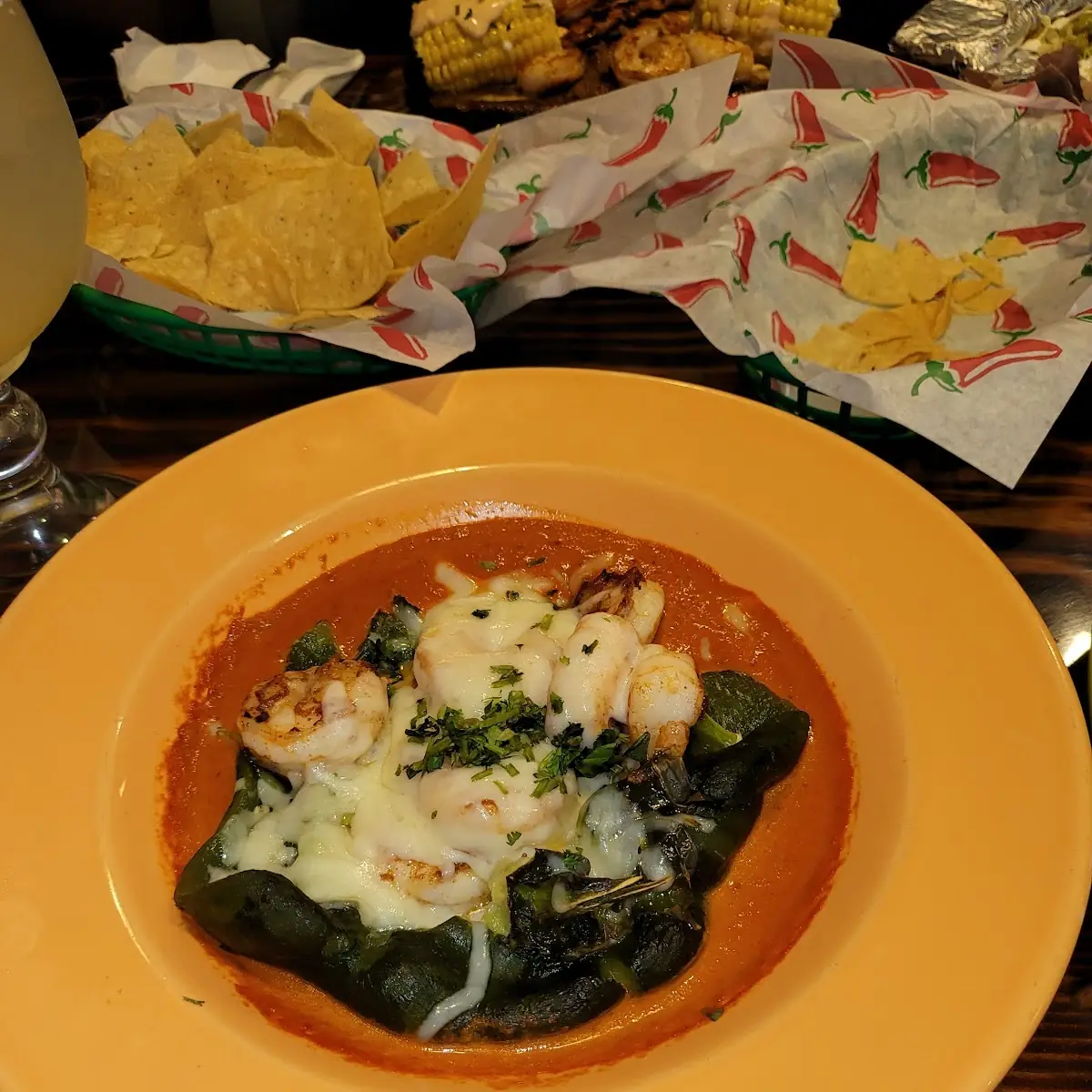 Shrimp Chile Relleno