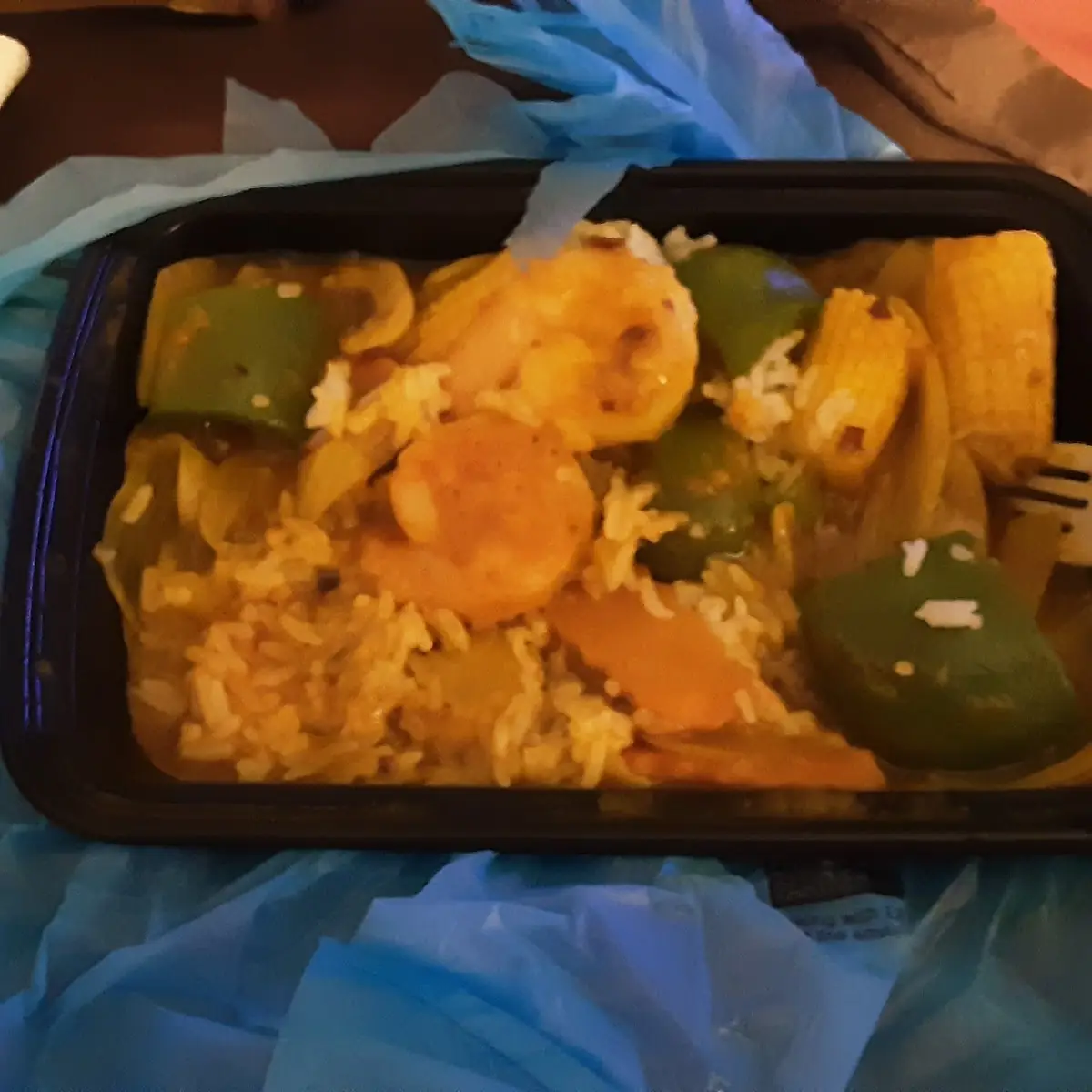 Curry Shrimp with Garlic Sauce