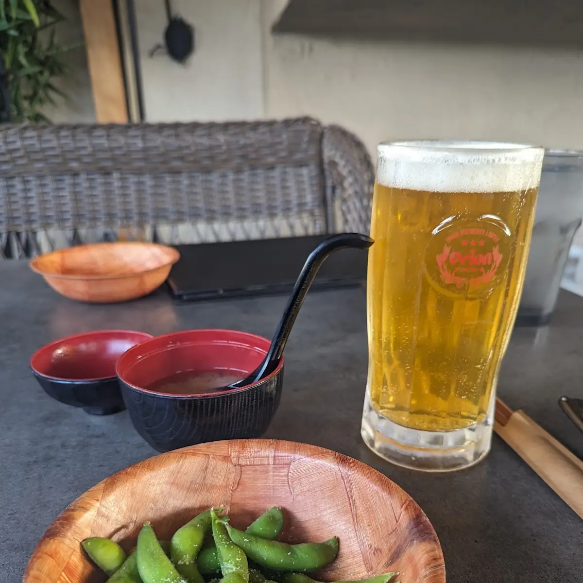 Edamame and Miso Soup